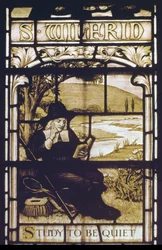 Window depicting Izaak Walton